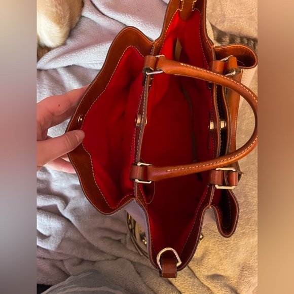 Dooney & Bourke Purple Handbag - Picture 4 of 6